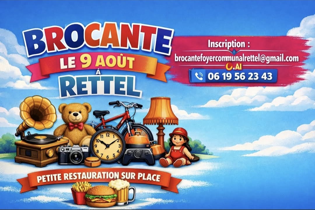 brocante inscription